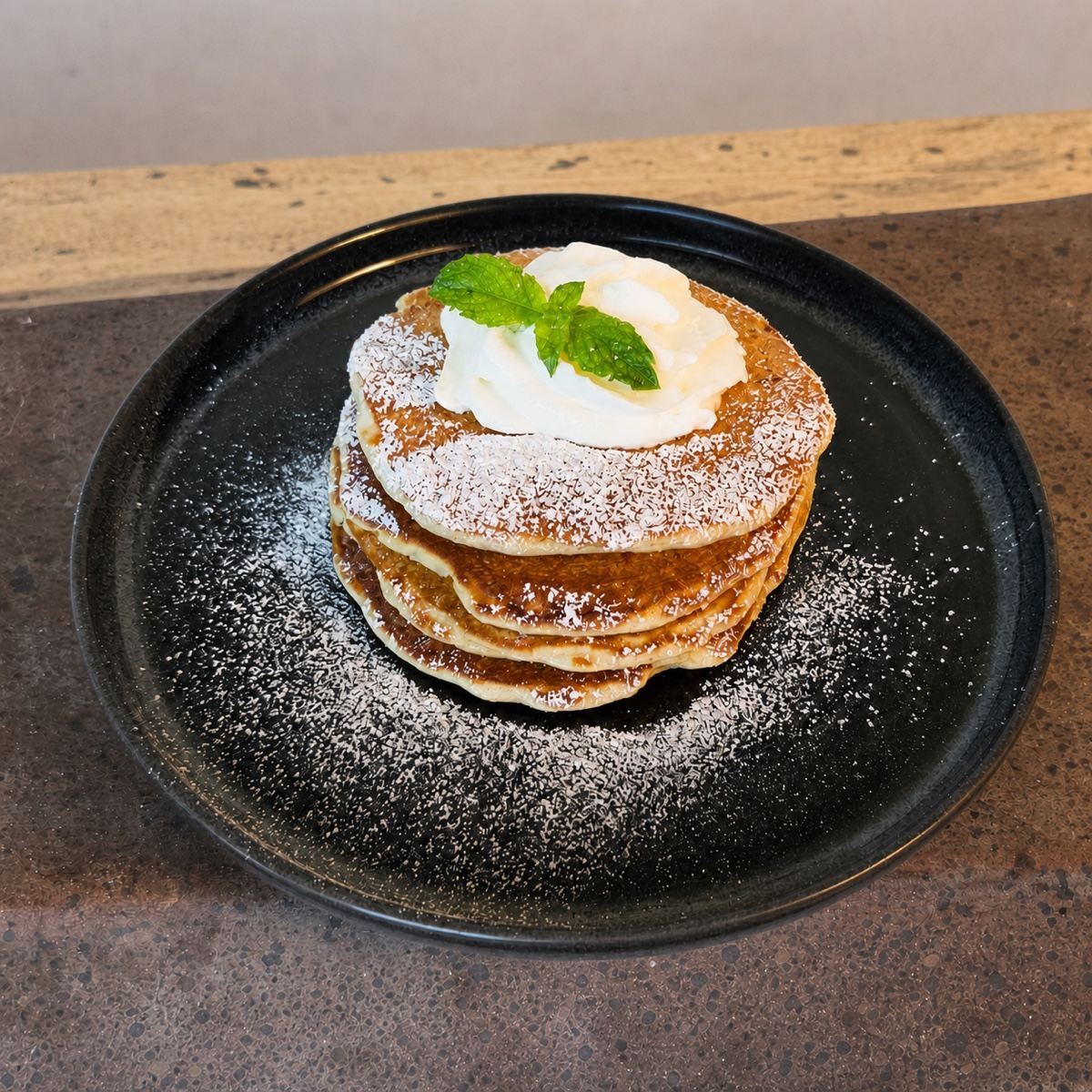 Buttermilk Pancakes &mdash; alternate view